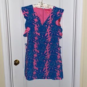 LILLY PULITZER ROMPER DRESS WORN ONCE!!